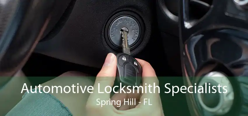 Automotive Locksmith Specialists Spring Hill - FL